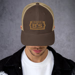 Trucker Cap - gold logo