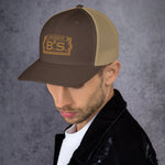 Trucker Cap - gold logo