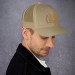 Trucker Cap - gold logo