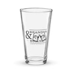 Shaker pint glass