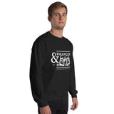 Unisex Sweatshirt with white logo