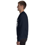 Unisex Sweatshirt with white logo