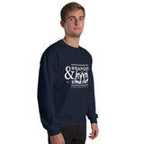 Unisex Sweatshirt with white logo