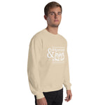 Unisex Sweatshirt with white logo