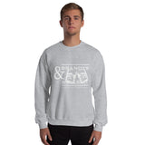 Unisex Sweatshirt with white logo