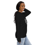 Unisex organic raglan sweatshirt