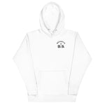 Unisex Hoodie - black logo with front & back design